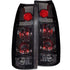 ANZO 1999-2000 Cadillac Escalade Taillights Dark Smoke G2 - Striker Modified