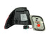 ANZO 1999-2001 BMW 3 Series E46 LED Taillights Red/Smoke 2pc - Striker Modified