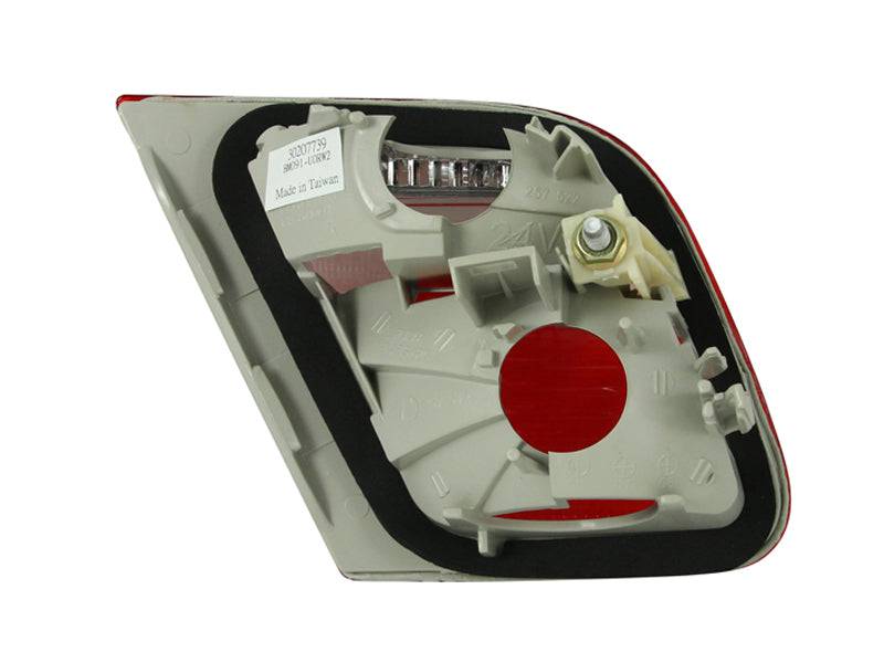 ANZO 2000-2003 BMW 3 Series E46 Taillights Red/Smoke - Inner - Striker Modified