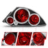 ANZO 2000-2005 Mitsubishi Eclipse Taillights Black - Striker Modified