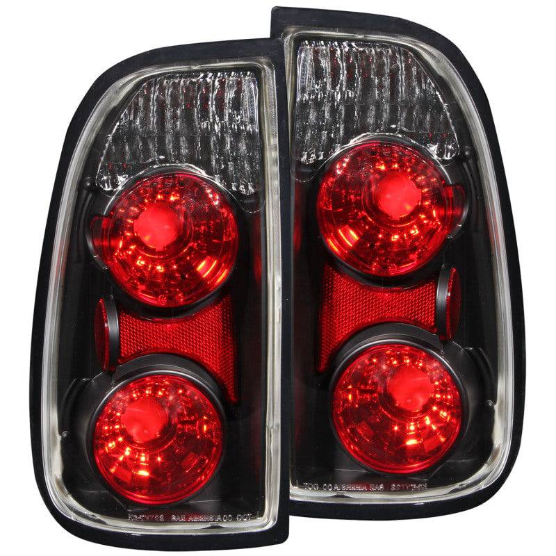 ANZO 2000-2006 Toyota Tundra Taillights Black (Regular &amp; Access Cab Models Only) - Striker Modified