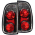 ANZO 2000-2006 Toyota Tundra Taillights Black (Regular &amp; Access Cab Models Only) - Striker Modified