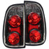ANZO 2000-2006 Toyota Tundra Taillights Black (Regular &amp; Access Cab Models Only) - Striker Modified