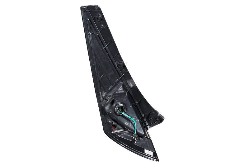 ANZO 2003-2005 Nissan 350Z LED Taillights Black - Striker Modified