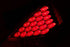 ANZO 2003-2005 Nissan 350Z LED Taillights Red - Striker Modified