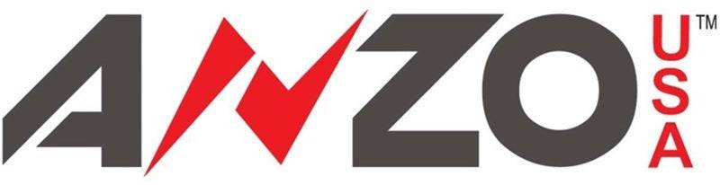 ANZO 2003-2005 Nissan 350Z LED Taillights Red - Striker Modified