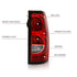 ANZO 2004-2007 Chevy Silverado Taillight Red/Clear Lens w/Black Trim (OE Replacement) - Striker Modified