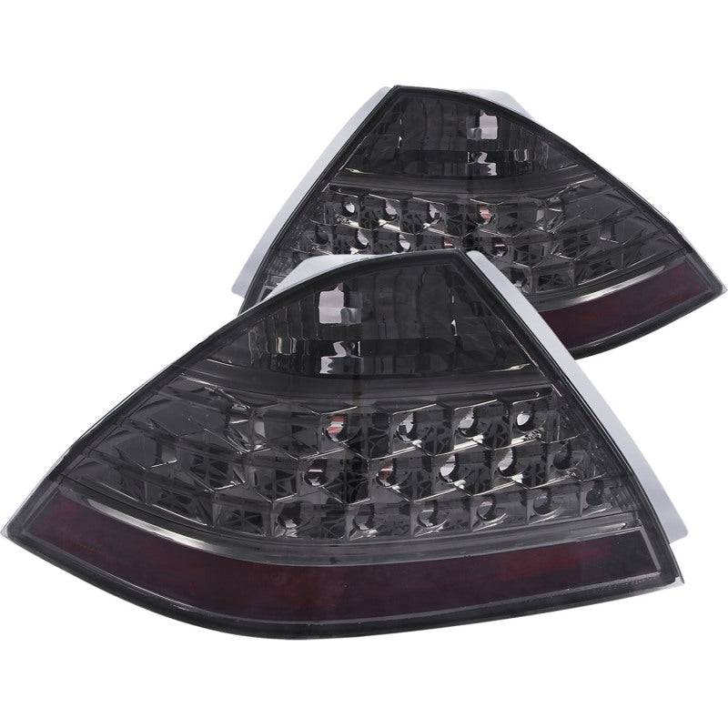 ANZO 2006-2007 Honda Accord Taillights Smoke - Striker Modified