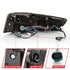ANZO 2012-2018 Audi A6 LED Taillight Black Housing Red/Clear Lens 4 pcs (Sequential Signal) - Striker Modified
