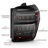 ANZO 2014-2020 Toyota 4Runner T.L Black Housing Smoke Lens Red Light Bar W/Sequential - Striker Modified