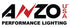 ANZO 2014-2020 Toyota 4Runner T.L Black Housing Smoke Lens Red Light Bar W/Sequential - Striker Modified