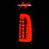 ANZO 95-00 Toyota Tacoma LED Taillights Chrome Housing Clear Lens (Pair) - Striker Modified
