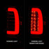 ANZO 95-00 Toyota Tacoma LED Taillights Chrome Housing Clear Lens (Pair) - Striker Modified