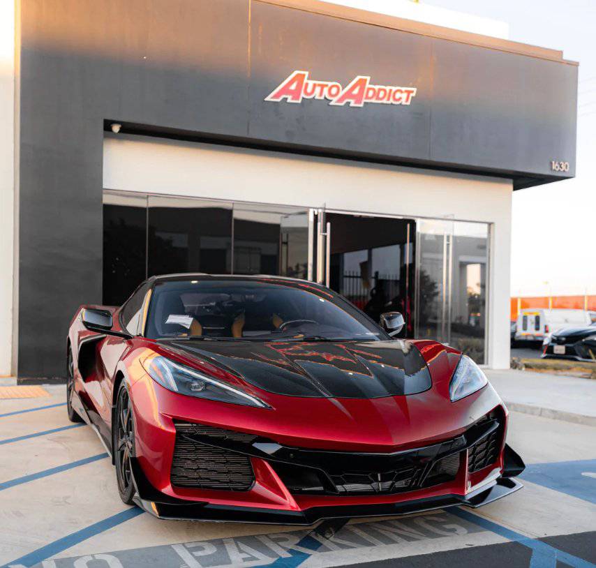 2020-2024 Corvette C8 Z06 Track Package 15pcs Full Conversion Front Bumper Kit - Striker Modified