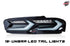 2019-2023 CHEVY CAMARO UMBRA LED TAILLIGHTS GLOSS BLACK/SMOKE LENS - Striker Modified