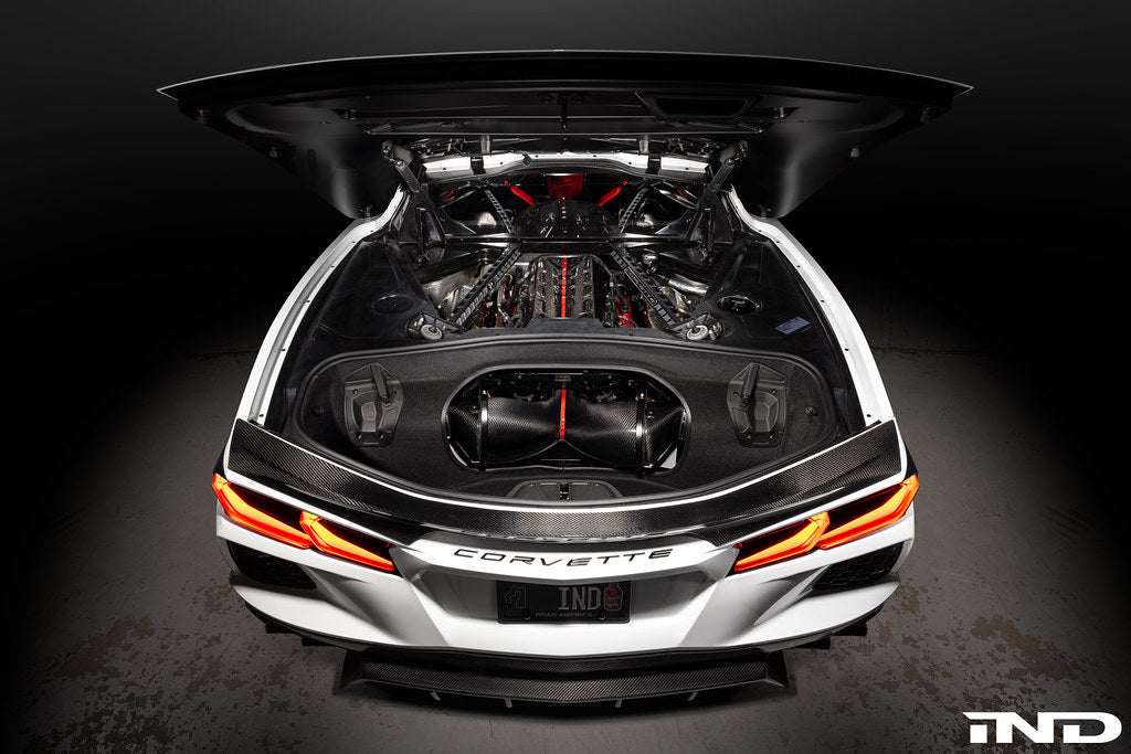 2020-2024 C8 Corvette Eventuri Black Carbon Fiber Intake System
