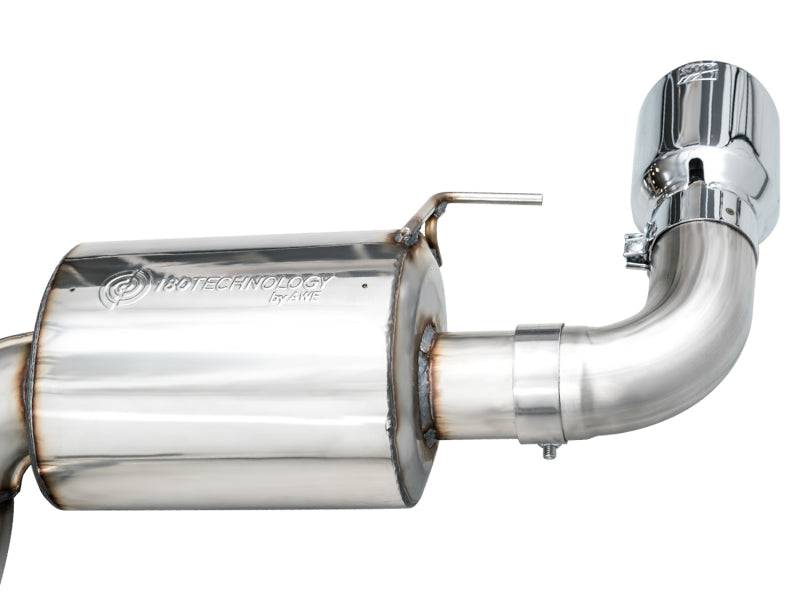 AWE 19-23 BMW 330i / 21-23 BMW 430i Base G2X Touring Axle Back Exhaust - Chrome Silver - Striker Modified