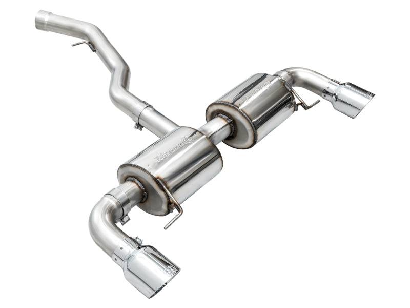 AWE 19-23 BMW 330i / 21-23 BMW 430i Base G2X Touring Axle Back Exhaust - Chrome Silver - Striker Modified