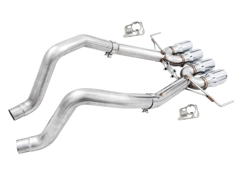 AWE Tuning 14-19 Chevy Corvette C7 Z06/ZR1 (w/o AFM) Track Edition Axle-Back Exhaust w/Chrome Tips - Striker Modified