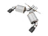 AWE Tuning 16-19 Chevrolet Camaro SS Axle-back Exhaust - Touring Edition (Diamond Black Tips) - Striker Modified