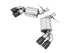 AWE Tuning 16-19 Chevrolet Camaro SS Axle-back Exhaust - Touring Edition (Quad Diamond Black Tips) - Striker Modified