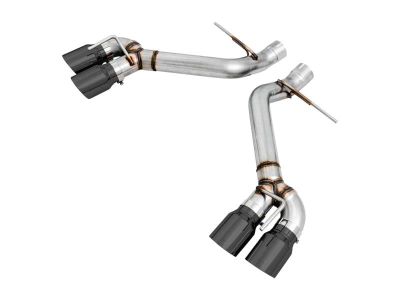 AWE Tuning 16-19 Chevrolet Camaro SS Axle-back Exhaust - Track Edition (Quad Diamond Black Tips) - Striker Modified