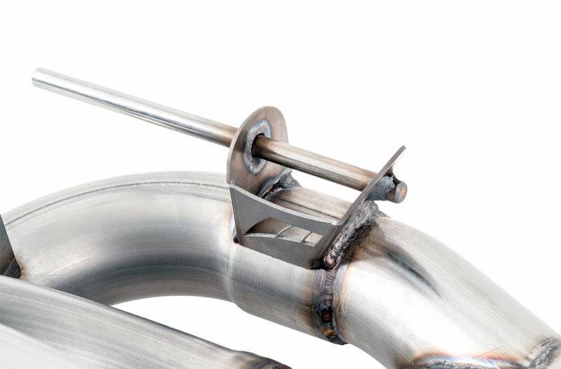 AWE Tuning BMW F3X 335i/435i Touring Edition Axle-Back Exhaust - Chrome Silver Tips (102mm) - Striker Modified