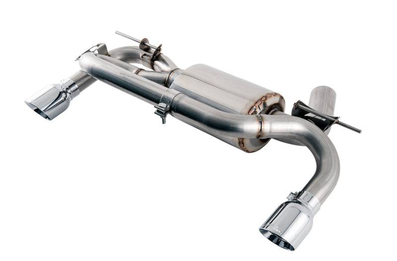 AWE Tuning BMW F3X 335i/435i Touring Edition Axle-Back Exhaust - Chrome Silver Tips (90mm) - Striker Modified