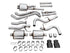 AWE 16-22 Toyota Tacoma 0FG Catback Exhaust w/ BashGuard - Dual Diamond Black Tips - Striker Modified