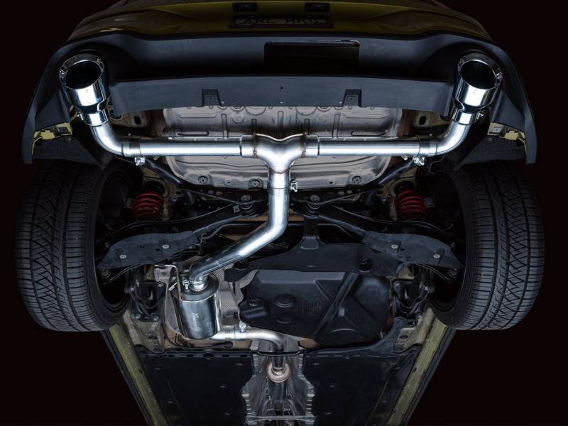 AWE 2022 VW GTI MK8 Touring Edition Exhaust - Chrome Silver Tips - Striker Modified