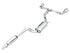 AWE 2022 VW GTI MK8 Touring Edition Exhaust - Chrome Silver Tips - Striker Modified