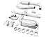 AWE 2022 VW GTI MK8 Touring Edition Exhaust - Chrome Silver Tips - Striker Modified