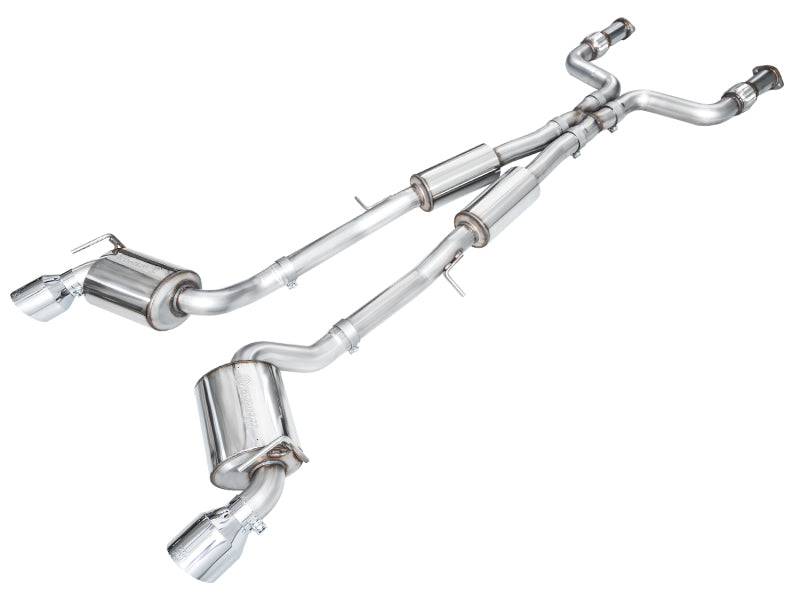 AWE 2023 Nissan Z RZ34 RWD Touring Edition Catback Exhaust System w/ Chrome Silver Tips - Striker Modified