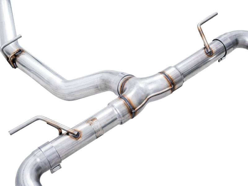 AWE Subaru BRZ / Toyota GR86 / Toyota 86 Track Edition Cat-Back Exhaust- Diamond Black Tips - Striker Modified