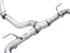 AWE Subaru BRZ / Toyota GR86 / Toyota 86 Track Edition Cat-Back Exhaust- Diamond Black Tips - Striker Modified