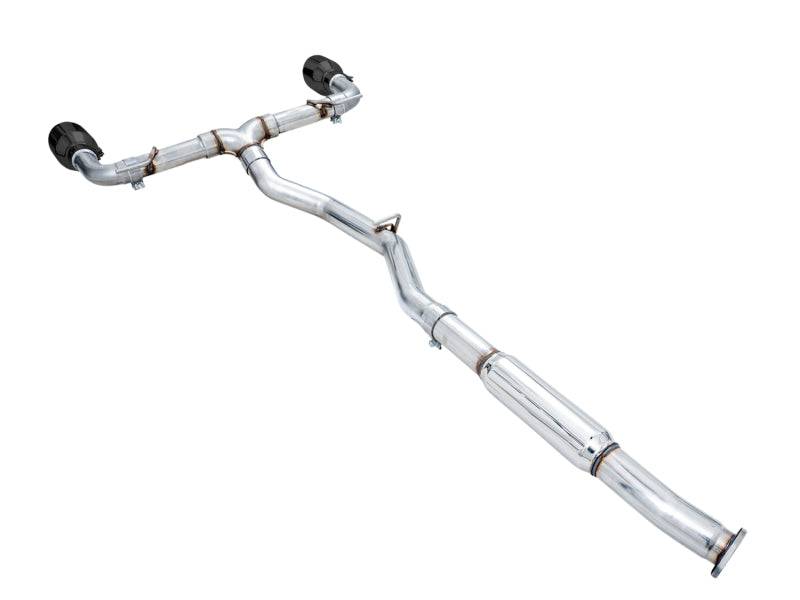 AWE Subaru BRZ / Toyota GR86 / Toyota 86 Track Edition Cat-Back Exhaust- Diamond Black Tips - Striker Modified