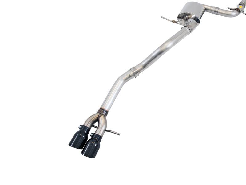 AWE Tuning 09-14 Volkswagen Jetta Mk6 1.4T Track Edition Exhaust - Diamond Black Tips - Striker Modified