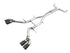 AWE Tuning 16-19 Chevy Camaro SS Non-Res Cat-Back Exhaust - Track Edition (Quad Diamond Black Tips) - Striker Modified