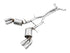 AWE Tuning 16-19 Chevy Camaro SS Res Cat-Back Exhaust -Touring Edition (Quad Chrome Silver Tips) - Striker Modified
