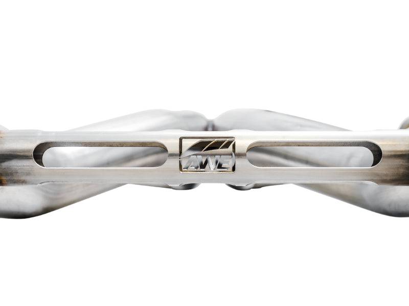 AWE Tuning 16-19 Chevy Camaro SS Res Cat-Back Exhaust -Touring Edition (Quad Diamond Black Tips) - Striker Modified