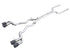 AWE Tuning 18-19 BMW M5 (F90) 4.4T AWD Cat-back Exhaust - Track Edition (Diamond Black Tips) - Striker Modified