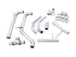 AWE Tuning 18-21 Volkswagen Jetta GLI Mk7 Track Edition Exhaust - Chrome Silver Tips (Fits OEM DP) - Striker Modified