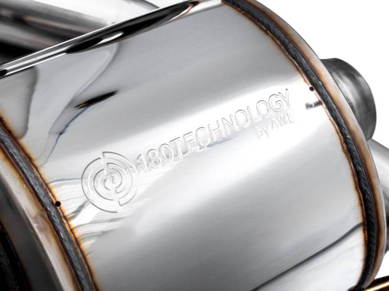 AWE Tuning 19-23 Audi C8 S6/S7 2.9T V6 AWD Touring Edition Exhaust - Diamond Black Tips - Striker Modified