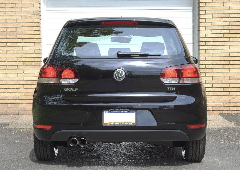 AWE Tuning 2.5L Golf/Rabbit Catback Performance Exhaust - Striker Modified