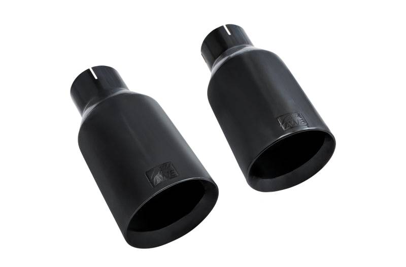 AWE Tuning 20-21 Jeep Gladiator JT 3.6L Tread Edition Cat-Back Dual Exhaust - Diamond Black Tip - Striker Modified