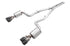 AWE Tuning 2015+ Dodge Challenger 6.4L/6.2L Non-Resonated Touring Edition Exhaust - Quad Black Tips - Striker Modified