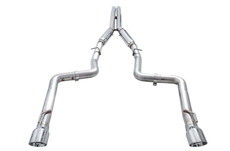AWE Tuning 2015+ Dodge Charger 6.4L/6.2L Supercharged Track Edition Exhaust - Chrome Silver Tips - Striker Modified