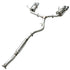 AWE Tuning 2015+ Subaru WRX VA Sedan Touring Edition Exhaust - Chrome Silver Tips (102mm) - Striker Modified