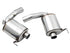 AWE Tuning 2019+ BMW M340i (G20) Non-Resonated Touring Edition Exhaust - Quad Chrome Silver Tips - Striker Modified