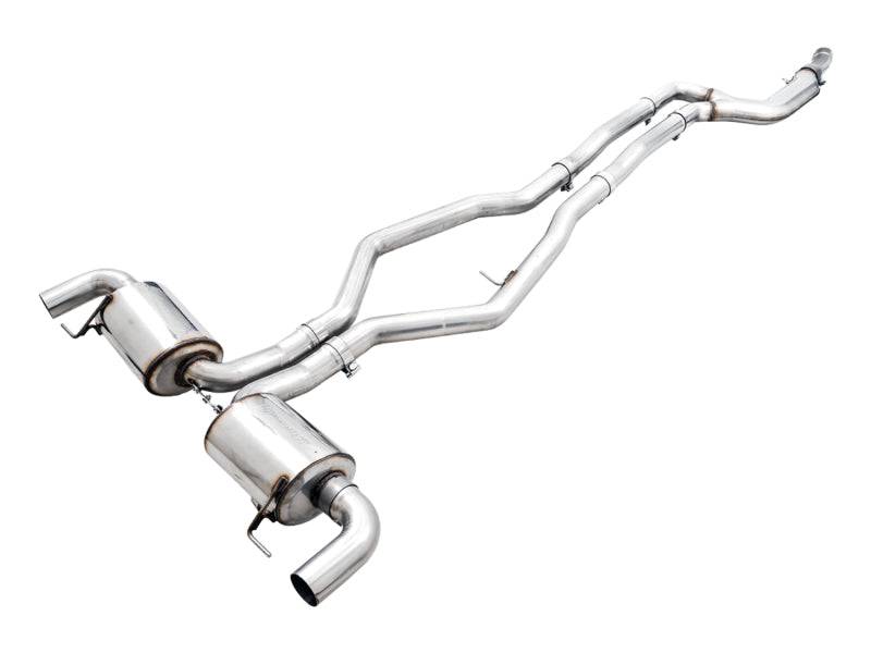 AWE Tuning 2019+ BMW M340i (G20) Non-Resonated Touring Edition Exhaust (Use OE Tips) - Striker Modified